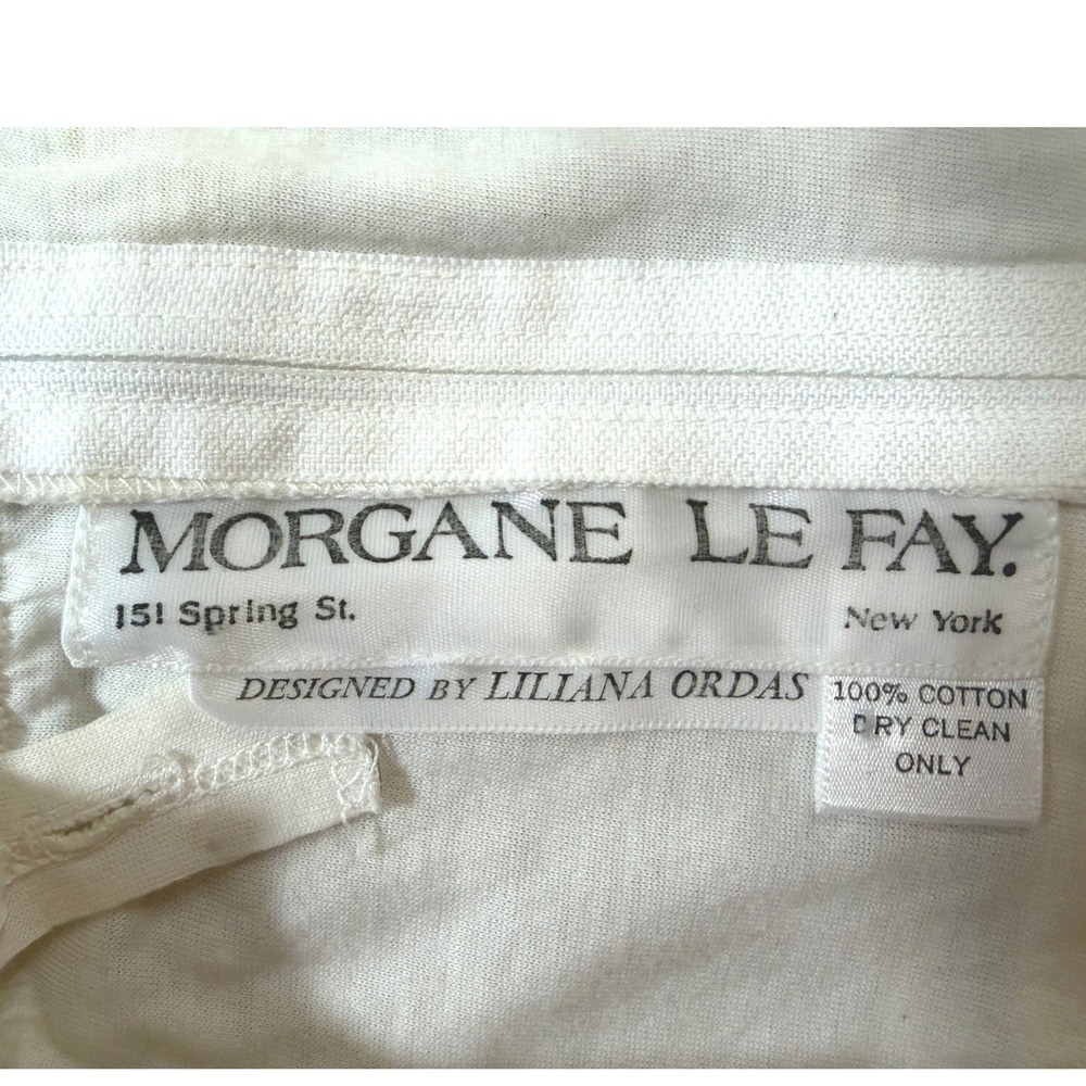 Vintage Morgane Le Fay Off Shoulder Empire Waist Midi Dress M Romantic Ren Fair - Picture 6 of 16